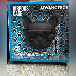 NWT-ADVANCTECH Boston Terrier AirPods Case